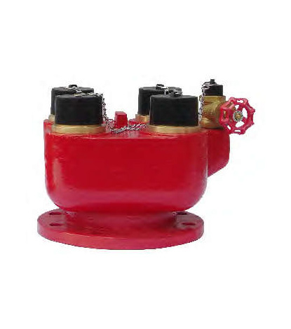 4 Way Breeching Inlet