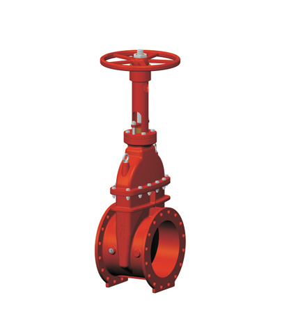 OS&Y Resilient Seated Gate Valve, Flanged Ends, 200 & 250PSI
