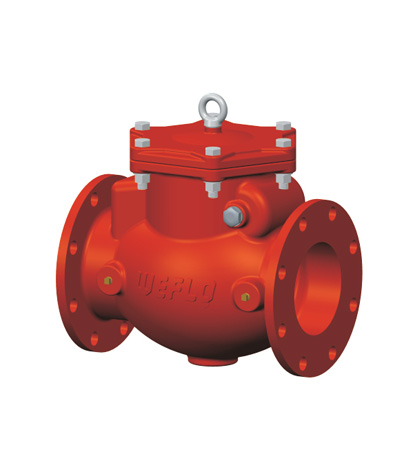 Swing Check Valve, Flanged Ends,300PSI