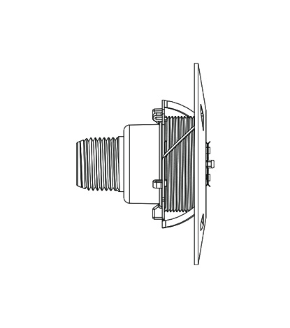 Institutional Flush Sidewall Sprinkler Head