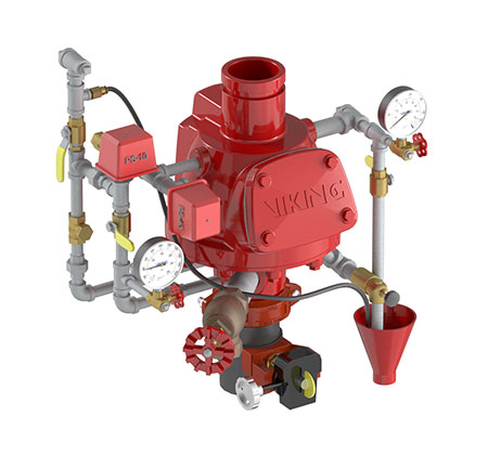 Alarm valves & systems